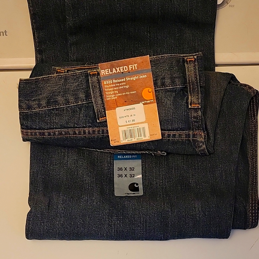 Carhartt 36x32 B320 relaxed straight jean